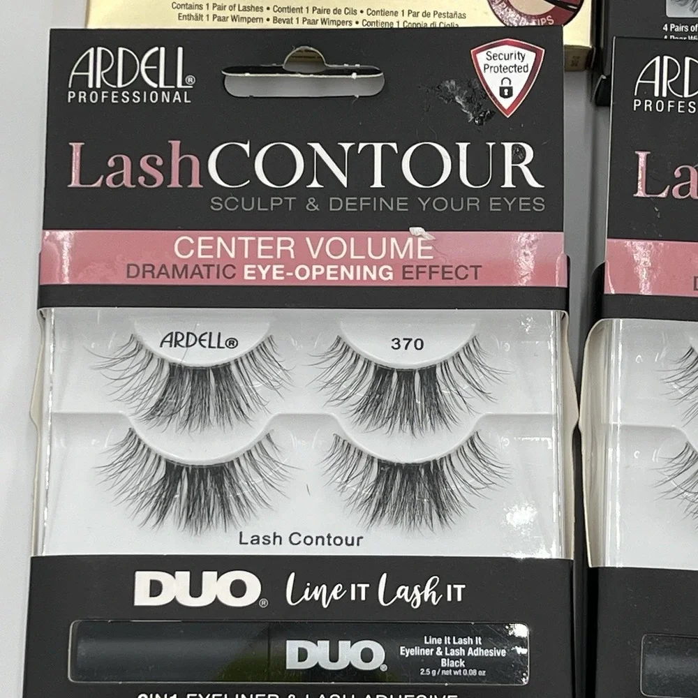Ardell Professional False Eyelash Lot Lash Contour Remy Studio Effect Individual